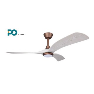 Po Eco 46 Ceiling Fans With Led Light Gale Series Shopee Singapore
