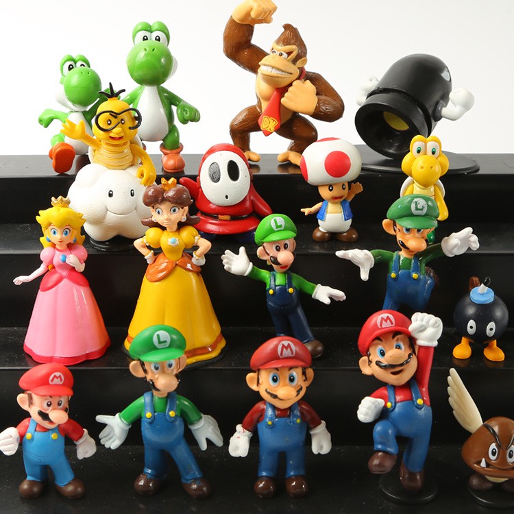 super mario brothers action figures