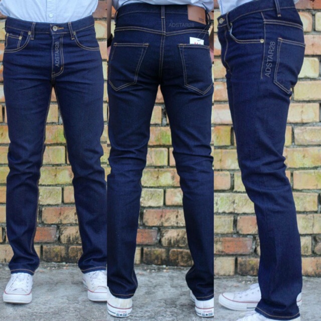 uniqlo blue jeans