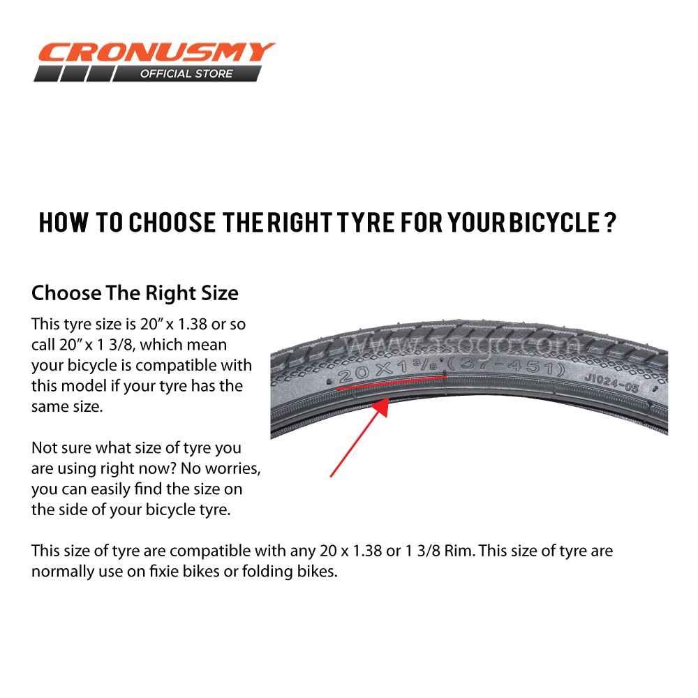 X 1 38 Or X 1 3 8 37 451 Gammax Bicycle Tyre Tire Replacement Repair Accessories s Shopee Singapore