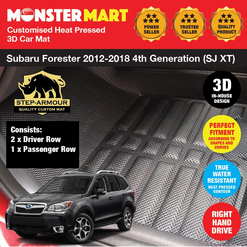 Step Armour Subaru Forester 2012 2018 4th Generation Sj Xt