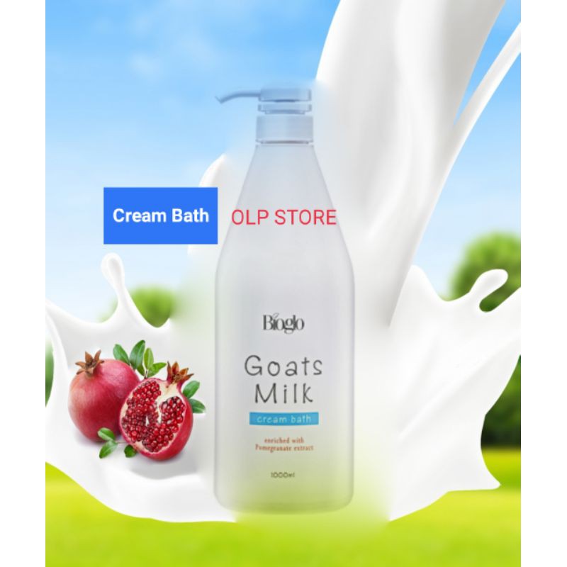 Cosway Bioglo Goats Milk Cream Bath1000ml (Exp02/2024) Shopee Singapore