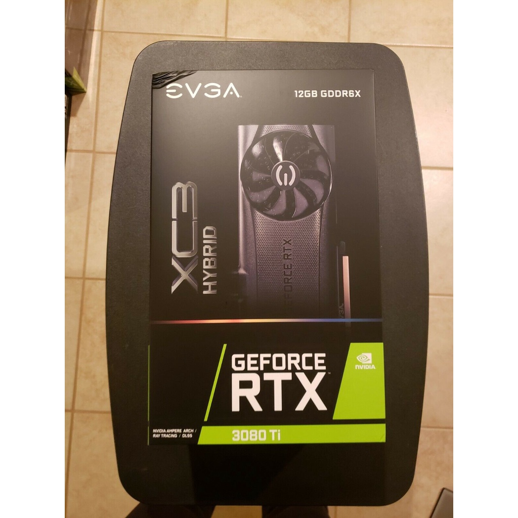 New In Box Evga Geforce Rtx 3080 12gb Ultra Hybrid Gaming 12g Shopee Singapore