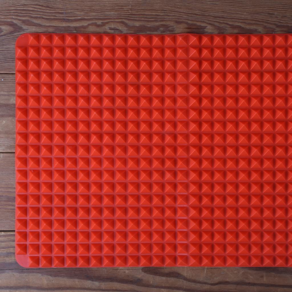 Pyramid Pan Silicone Cooking Mat Oven Baking Tray 39 5x27 5x1cm