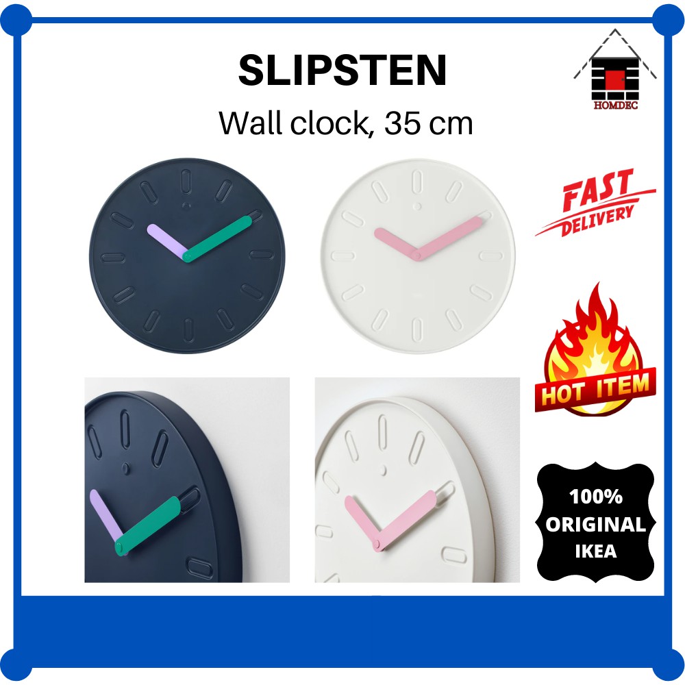Ikea Slipsten Wall Clock