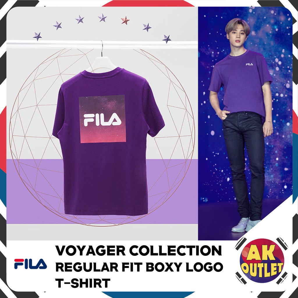 fila shirt purple