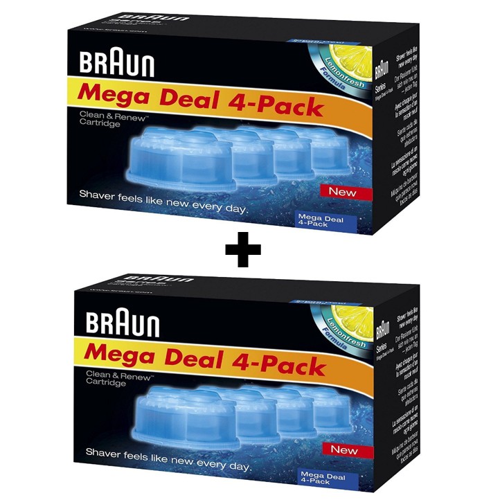 Braun Clean and Renew (1+1) 8 Pack , Cartridge, Refill, Replacement Cleaner CCR4 | Shopee Singapore Braun Clean and Renew (1+1) 8 Pack , Cartridge, Refill, Replacement Cleaner CCR4 | Shopee Singapore