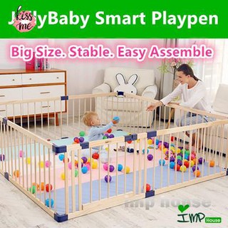 round baby gate pen