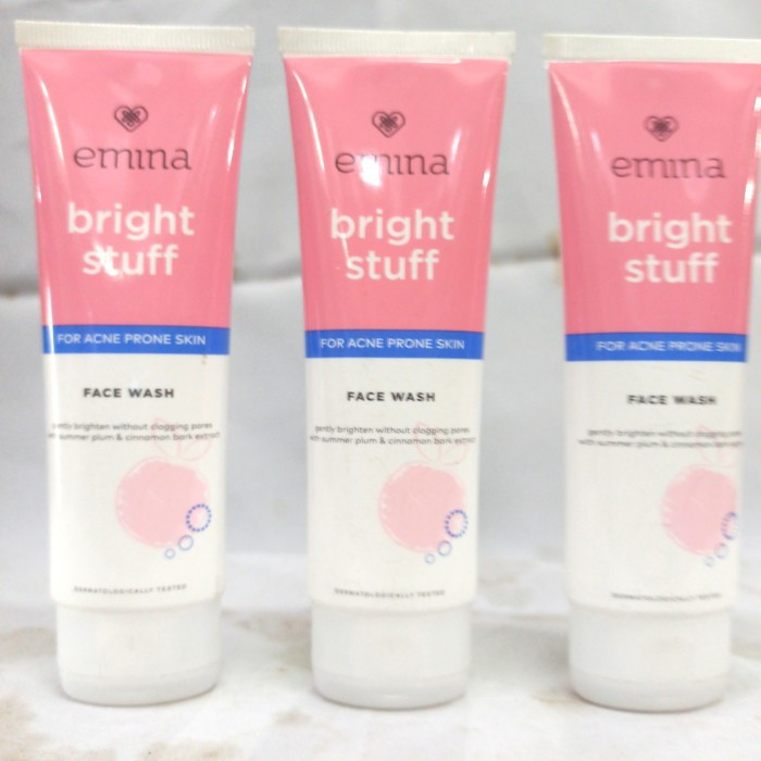 emina bright stuff acne face wash