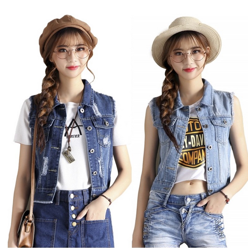 vest jeans jacket