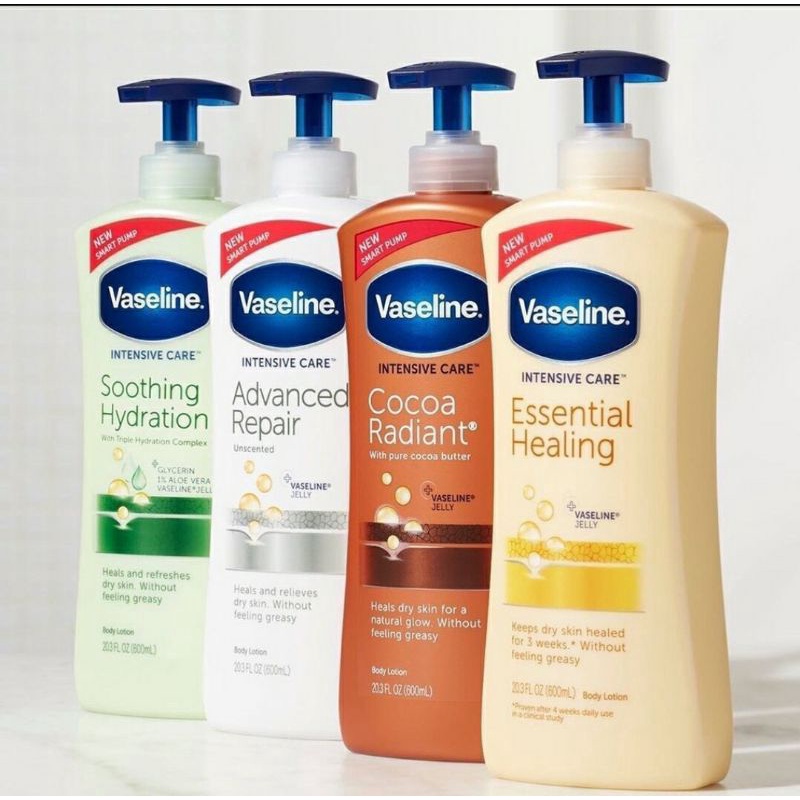 Vaseline Intensive Body Care Lotion 600ml Shopee Singapore