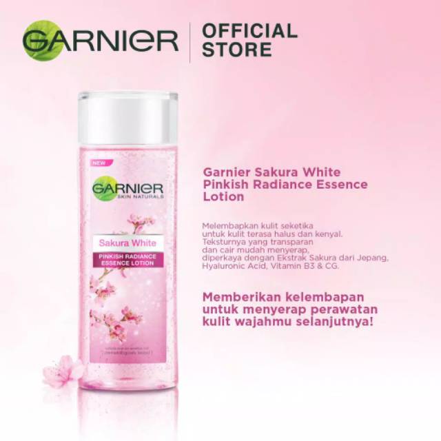 garnier lotion sakura
