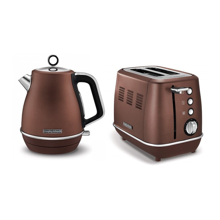 Morphy Richards Bronze Series Bundle Kettle Toaster (2 Years Warranty