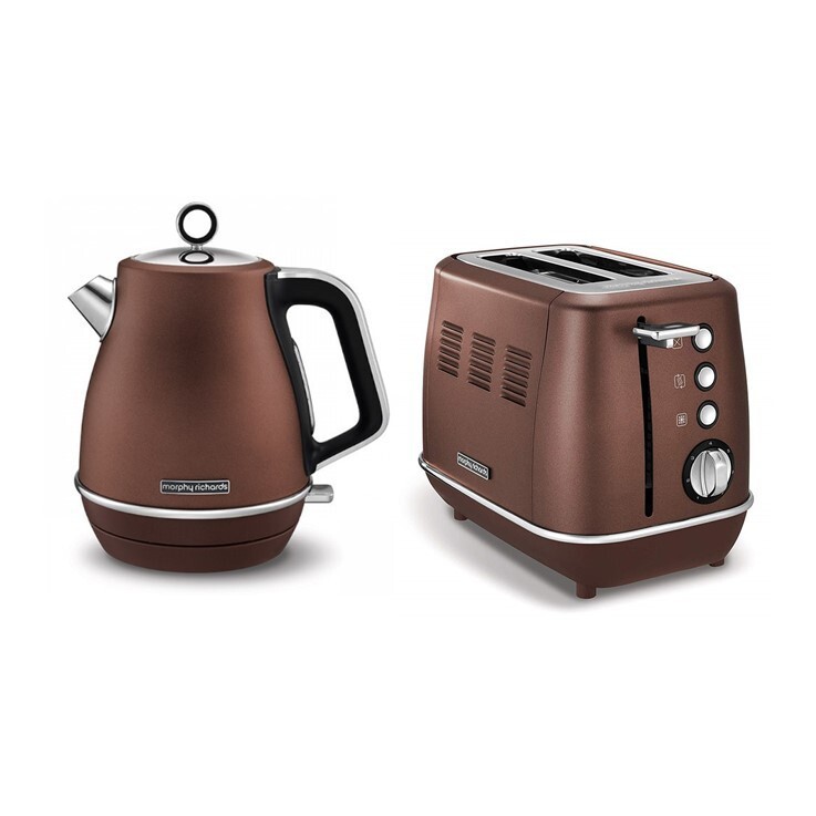 Morphy Richards Bronze Series Bundle Kettle Toaster (2 Years Warranty ...