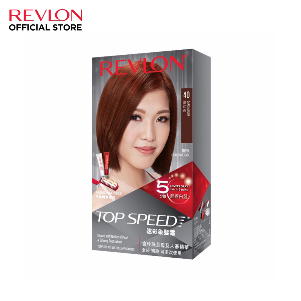 Revlon Top Speed Hair Color New Packaging