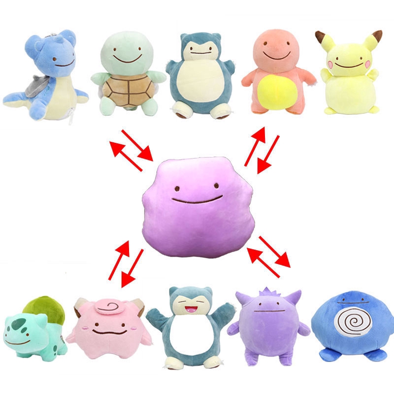 ditto snorlax plush