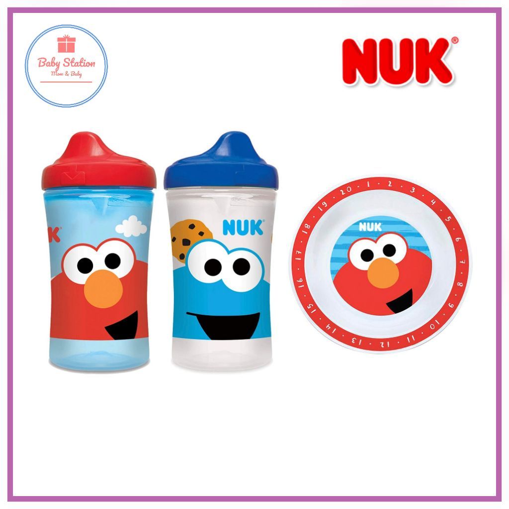 nuk sesame street hard spout cup