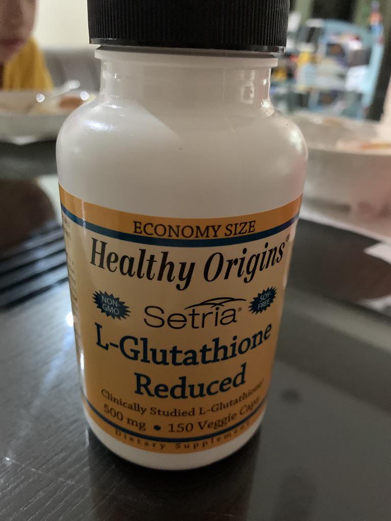 Healthy Origins L Glutathione Setria 500 Mg 150 Veggie Caps Shopee Singapore