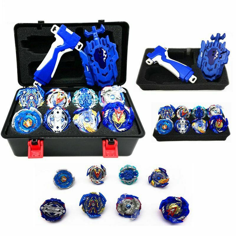 12Pcs Beyblade Burst Blue Set Cho-Z 