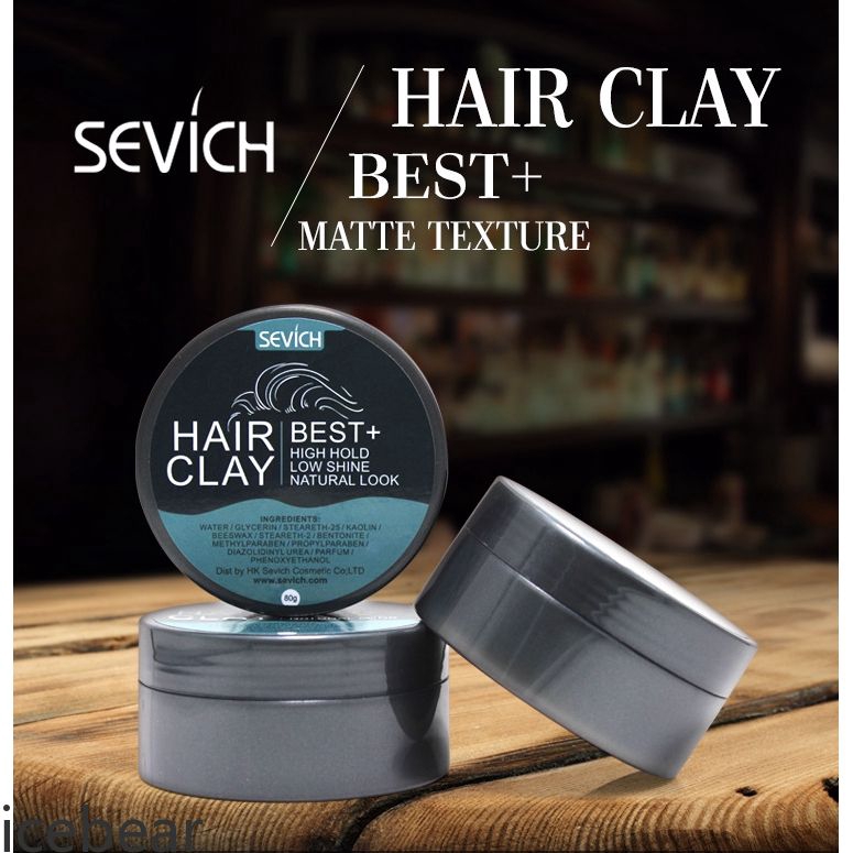 Men Styling Makeup Natural Hairstyle Wax Matte Hair Clay Hair Styling Tools  SG | Shopee Singapore
