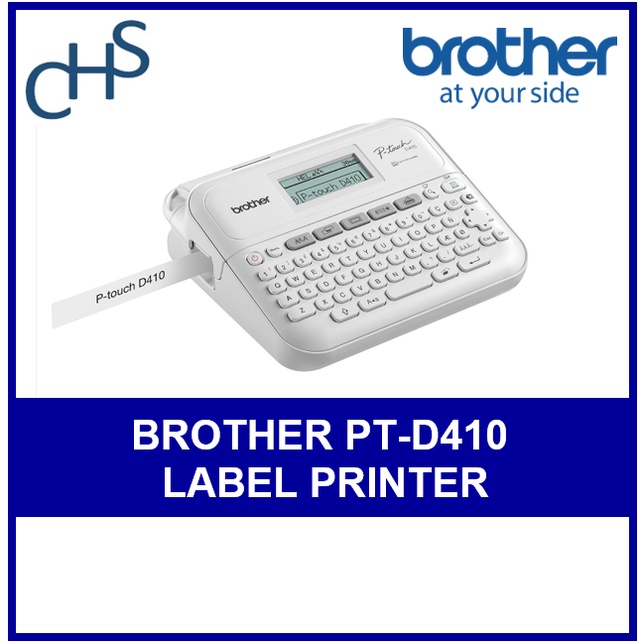 [UPGRADED VERSION OF PTD400] Brother PTD410 Desktop PC Connectable