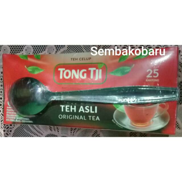 Tea Tong Tji Original Tea 50 Gr Contents 25 Bags Original Tea Tea Tong