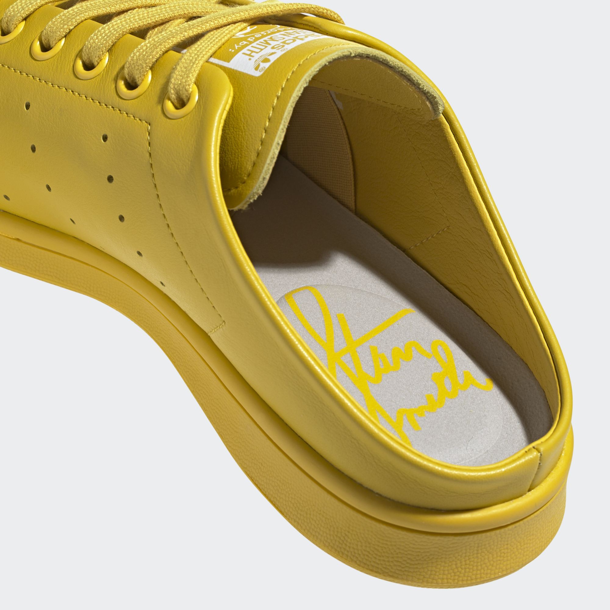 adidas originals superstar slip on mens yellow