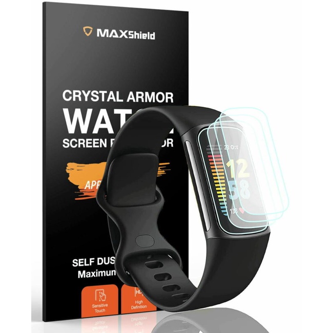 3x For Fitbit Charge 5 4 Full Coverage Hydrogel Crystal Hd Film Screen Protector Shopee Singapore