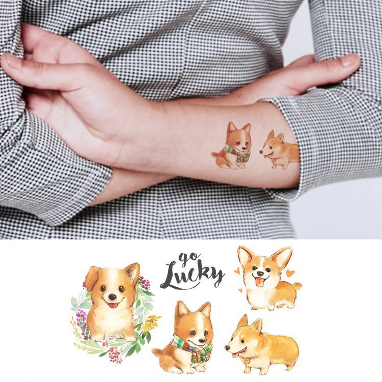 are fake tattoos safe for dogs