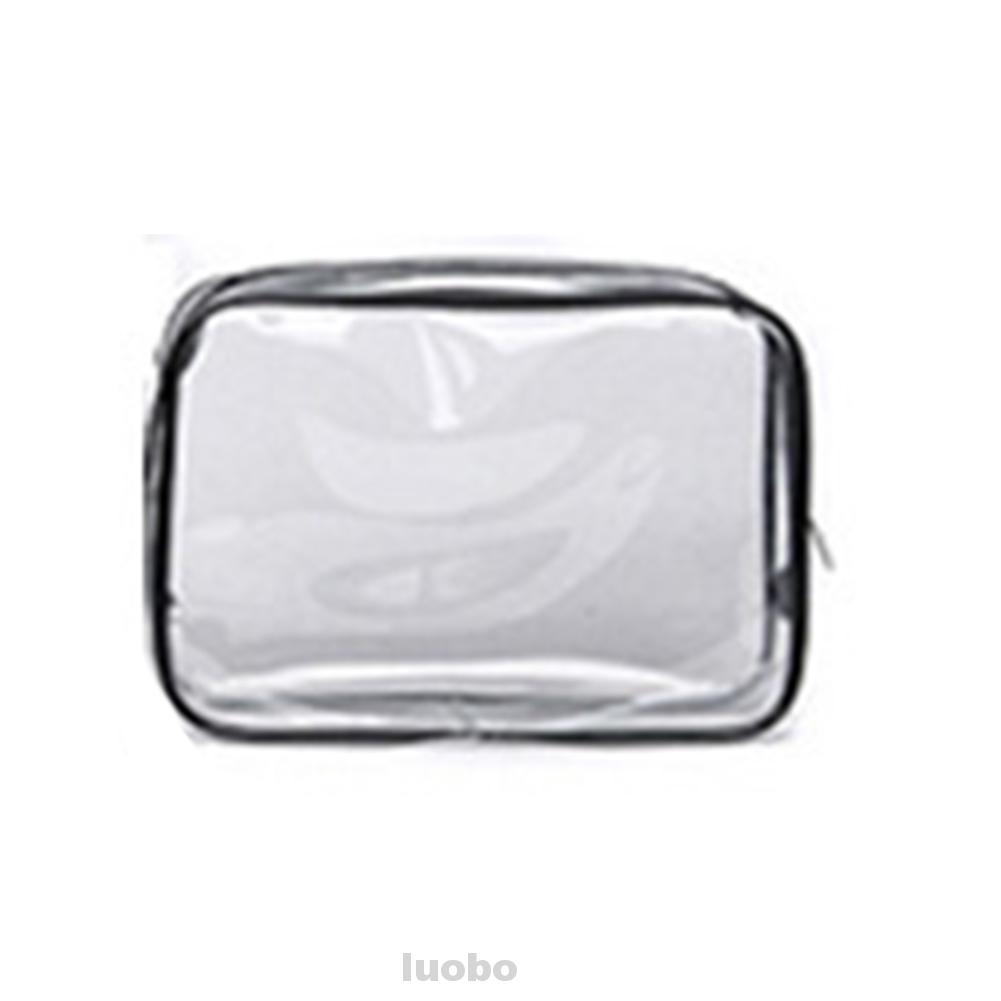 plastic makeup bag