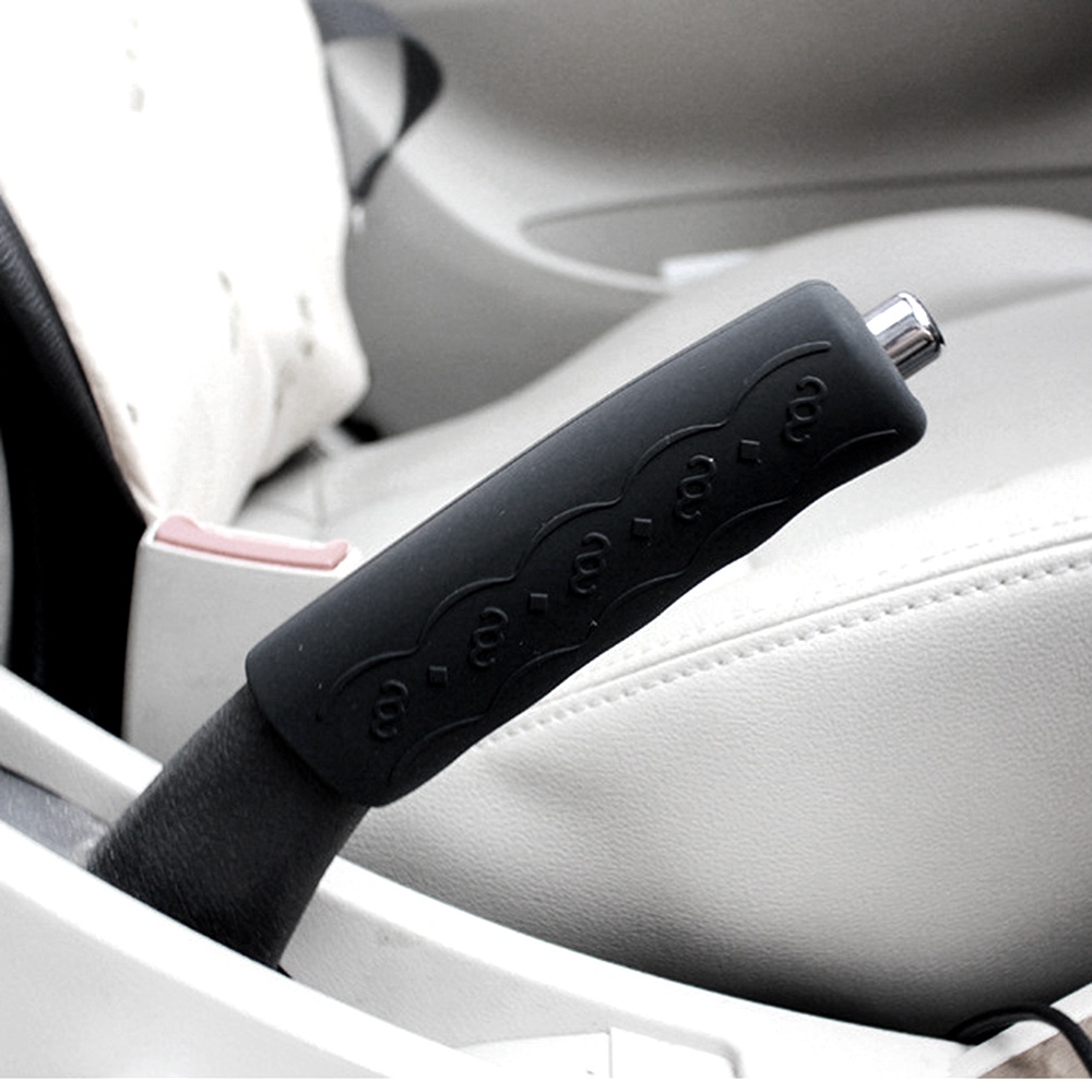 Car universal handbrake cover sleeve slip Auto Silicone Accessory