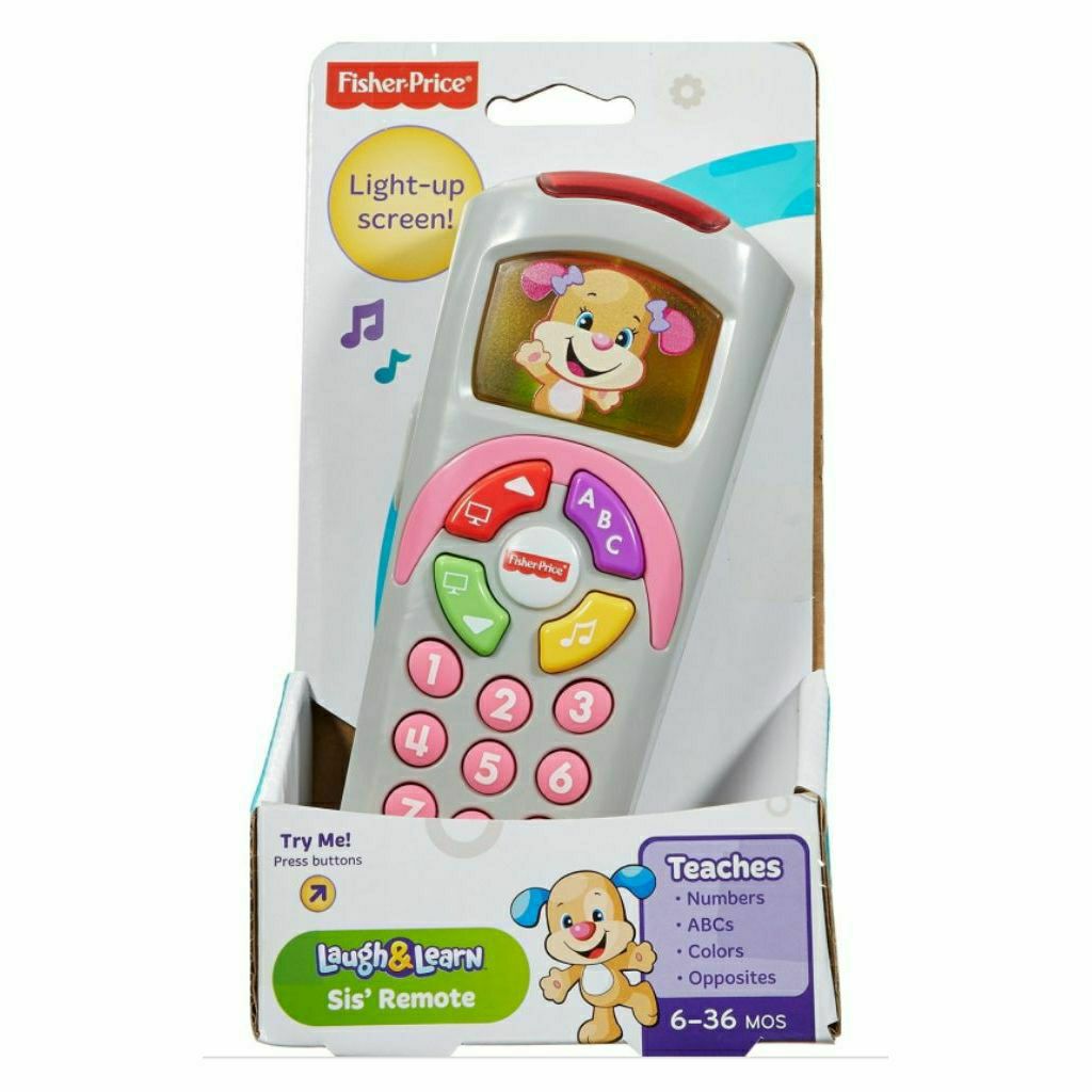 fisher price laugh and learn remote control