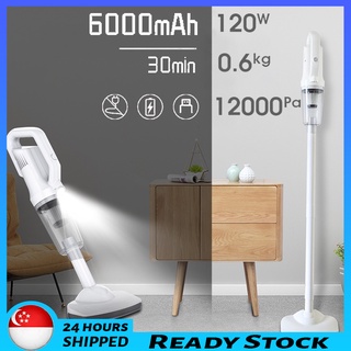 🇸🇬 [READY STOCK]Wireless 2in1 Handheld Cordless Vacuum Cleaner 12000Pa Strong Suction Dust Collector Handheld  Vakum 吸尘器