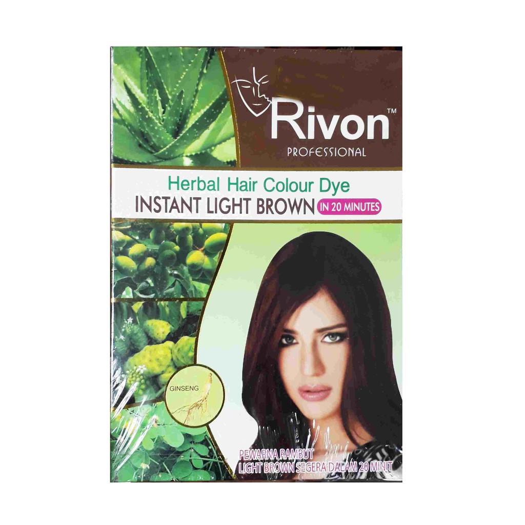 rivon-herbal-hair-colour-dye-instant-light-brown-1-box-x-2-sachets