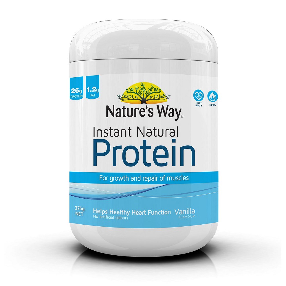Nature S Way Instant Natural Protein Inp Powder Vanilla Flavour