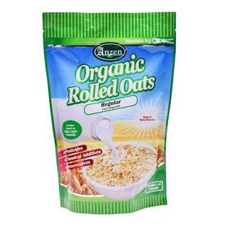 Anzen Organic Rolled Oats Instant Regular 500g Shopee Singapore