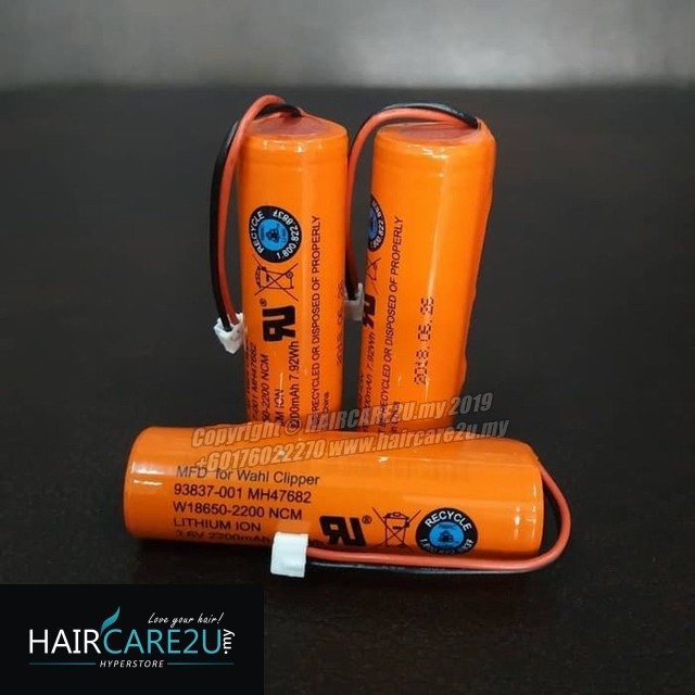 wahl clipper battery