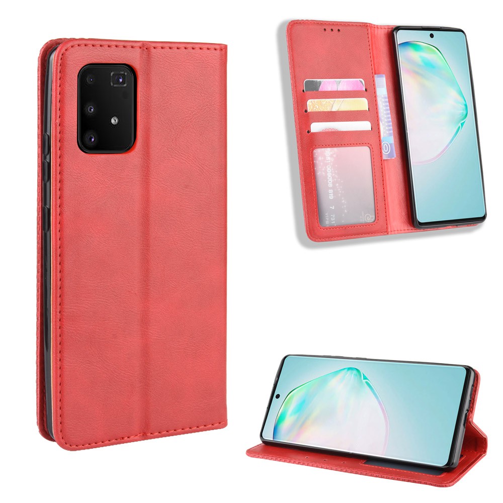 For Samsung Galaxy A91 / M80S / S10 Lite Case, [Stand-View Feature ...