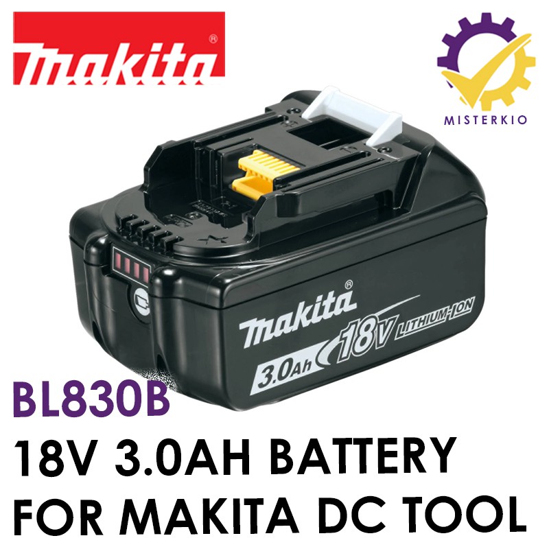 Makita BL1830B, 18V 3.0AH Battery For Makita Cordless DC Tools. Makita ...