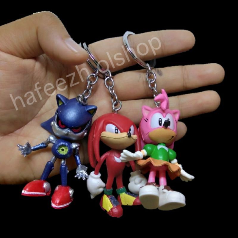 Sonic The Hedgehog Keychain - Bubble Store