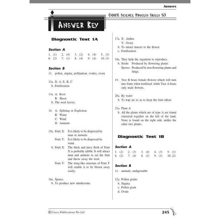 100 Science Process Skills Book 1 P5 Shopee Singapore