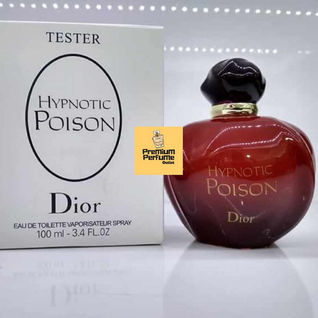 Original Tester Perfume Hypnotic Poison Edt Perfume For Her 100 Ml Shopee Singapore