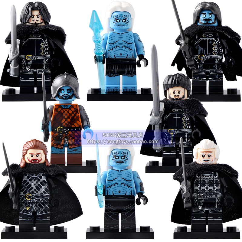 jon snow lego minifigure