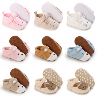 Color Cotton Girls Boys Baby Shoes Non-Slip Toddler Kids Cloth Shoes Infant Newborn First Walker Shoes 0-18 Months