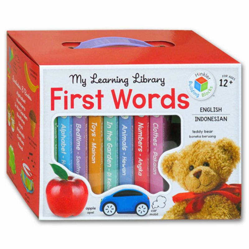 Bilingual My Learning Library First Words English Indonesian Shopee Singapore