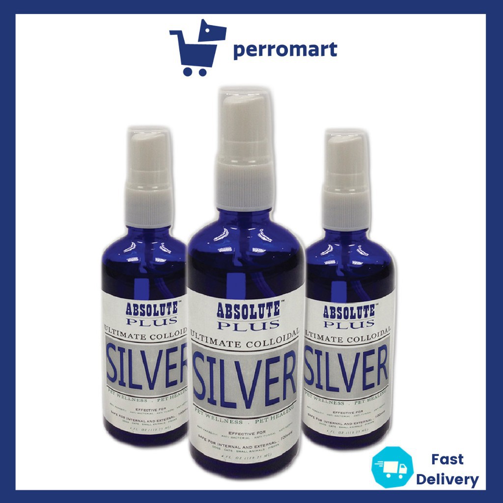 Absolute Plus Colloidal Silver 4oz 118ml Shopee Singapore