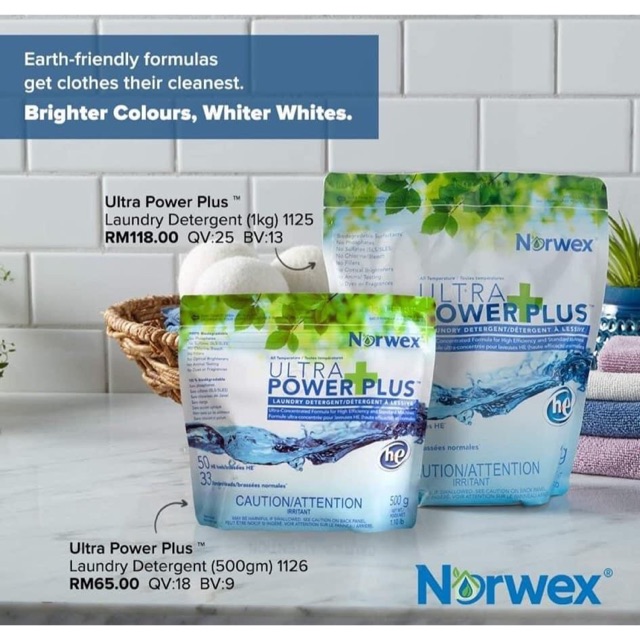 Norwex Ultra Power Plus Laundry Detergent Sho Singapore