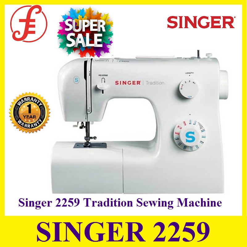 Singer 2259 Tradition Sewing Machine Shopee Singapore