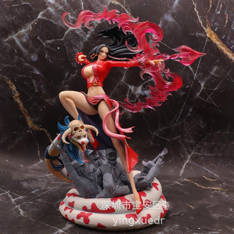 One Piece Figure Gk Empress Captive Arrow Ls Boa Hancock Snake Princess Qi Wuhai Figure Shopee Singapore