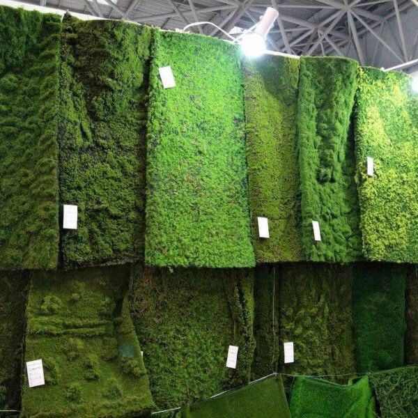 Artificial Green Wall Green Moss Turf Simulated Moss Lawn Bonsai Lawn